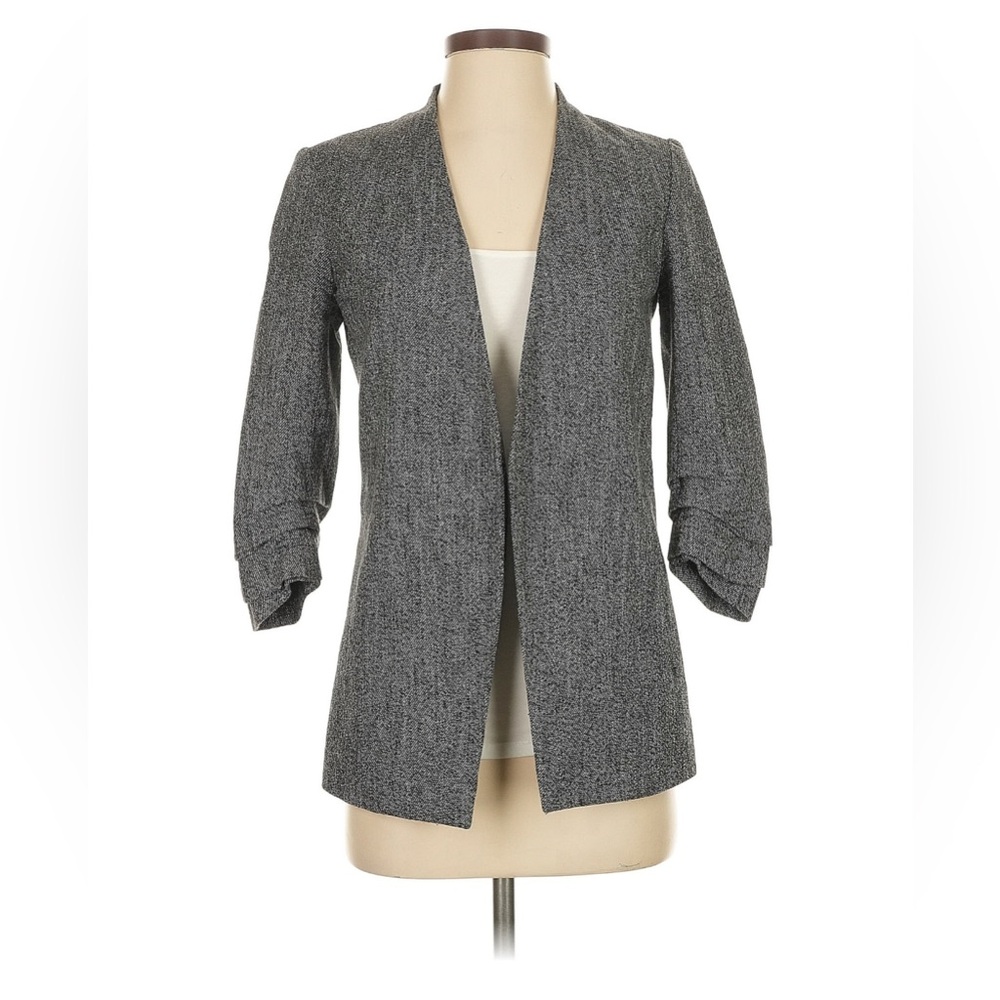 Aritzia Babaton Power Blazer - mottled grey - size 00